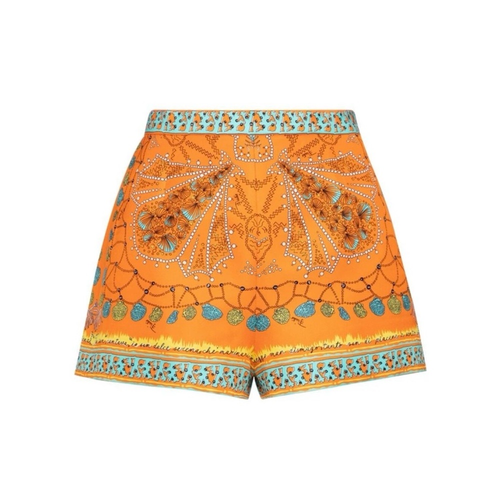 Emilio Pucci Spring collection Silk short Orange